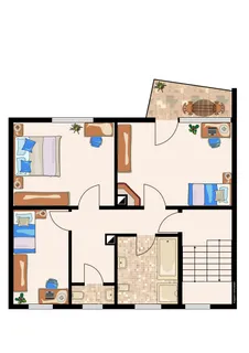 Gepflegtes 1-Fam.-Haus in Leutenbach, 6,5 Zimmer, ca. 150 qm Wfl., kurzfr. frei – Bild 3