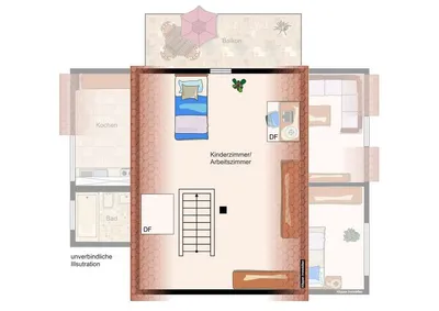 Gepflegte 3-Zi.-Maisonette-Wohnung in Schwaikheim mit Balkon – Bild 5