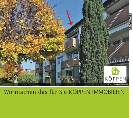 Backnang, 126.000 EUR inkl. Stellpl. und E-Kü., helle, freundlche und stadtnahe 3-Zi.-ETW