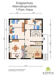 Kurzfristig beziehbares freistehendes 1-2-Fam.-Haus in Leutenbach – Bild 3