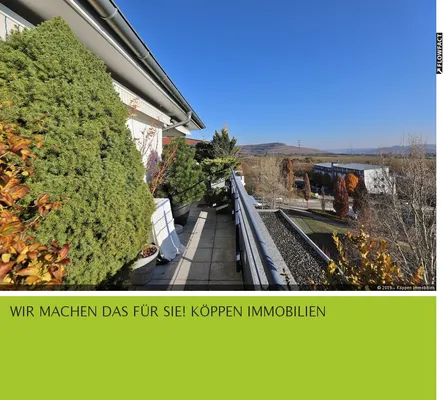 Seltene Gelegenheit - ganz oben ohne Treppen Dachterrassen-Whg, barrierefreie Zugang, Waiblingen