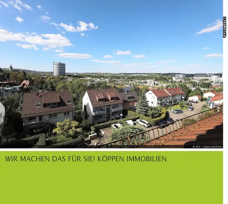 Attraktive 3-Zi.-Dachgeschoss-ETW in Stuttgart mit herrlichem Ausblick