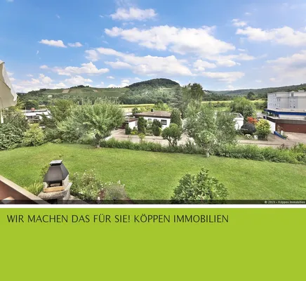 Großzügige ETW mit 138 m²  in unverbaubarer Lage von Winnenden Schelmenholz