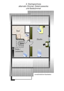 Exklusive Maisonette-Wohnung mit Berg und Seeblick in Kressbronn am Bodensee – Bild 3