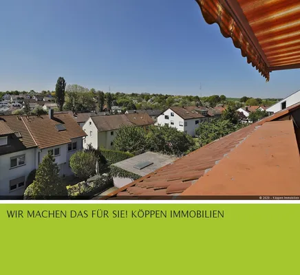 Alles können Sie ändern, nur nicht die Lage! Kompakte 3-Zi.-DG-ETW - sofort frei