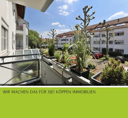 Fellbach-Schmiden - 3-Zi.-Whg,, Balkon, E-Küche, 2 Bäder, kleines Gärtchen am Haus, kurzfristig beziehbar