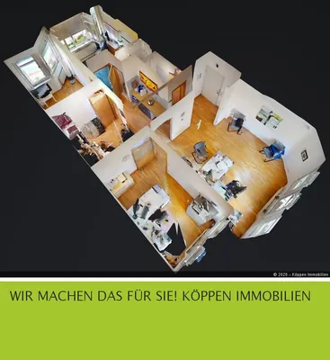 Fellbach Bürofläche in sehr gut frequentierter Lage, 3 Räume, ca. 70 qm
