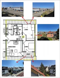 Winnenden, großzügige 3 1/2-Zi.-Wohnung mit Loggia, sof. frei – Bild 2