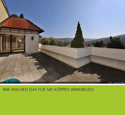 Eine Immobilie, wie Sie nur alle paar Jahre auf den Markt kommt. Landhaus und Terrassenhaus zugleich