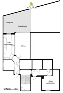 Büro-/Praxisfläche beim Bahnhof in Winnenden, 67 m² + 24 m² Nebenfläche + Terrasse – Bild 2