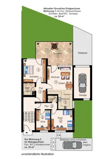 In Leutenbach in gefragter Wohnlage, 250 m² Wohn- und Nutzfläche, 1-2-Fam.-Haus mit Garten – Bild 5