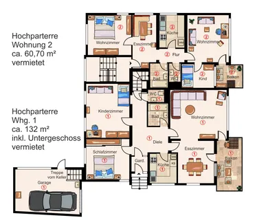 Interessante Kapitalanlage in Waiblingen - Freistehendes 6-Fam.-Haus aufgeteilt in 5 WE – Bild 6