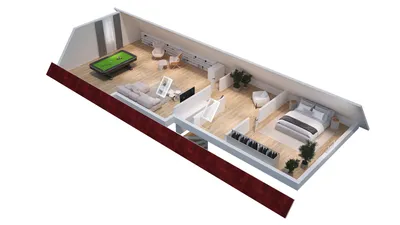 Wohnen auf einer Ebene - EFH auf 450 m² Grundst., 4,5 Zi.+Hobbyräume im DG + Carport für Wohnmobil – Bild 2