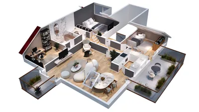 Die Lage ist entscheidend - sofort beziehbare 4-Zi.-DG-Wohnung mit 2 Balkonen – Bild 4