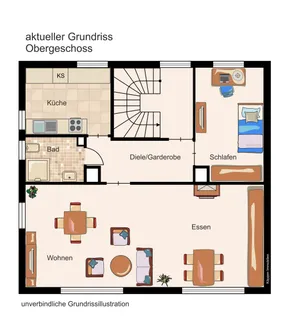 In unverbaubare Lage, 1-Fam.-Haus mit Potential, ca. 140 qm Wfl./Nfl. , 800 qm Grundstück – Bild 6