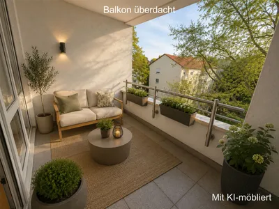 Stadtnah - Charmante 3,5-Zi.-DG-Wohnung mit zusätzlichem Studio und zwei Balkonen in Waiblingen – Bild 2